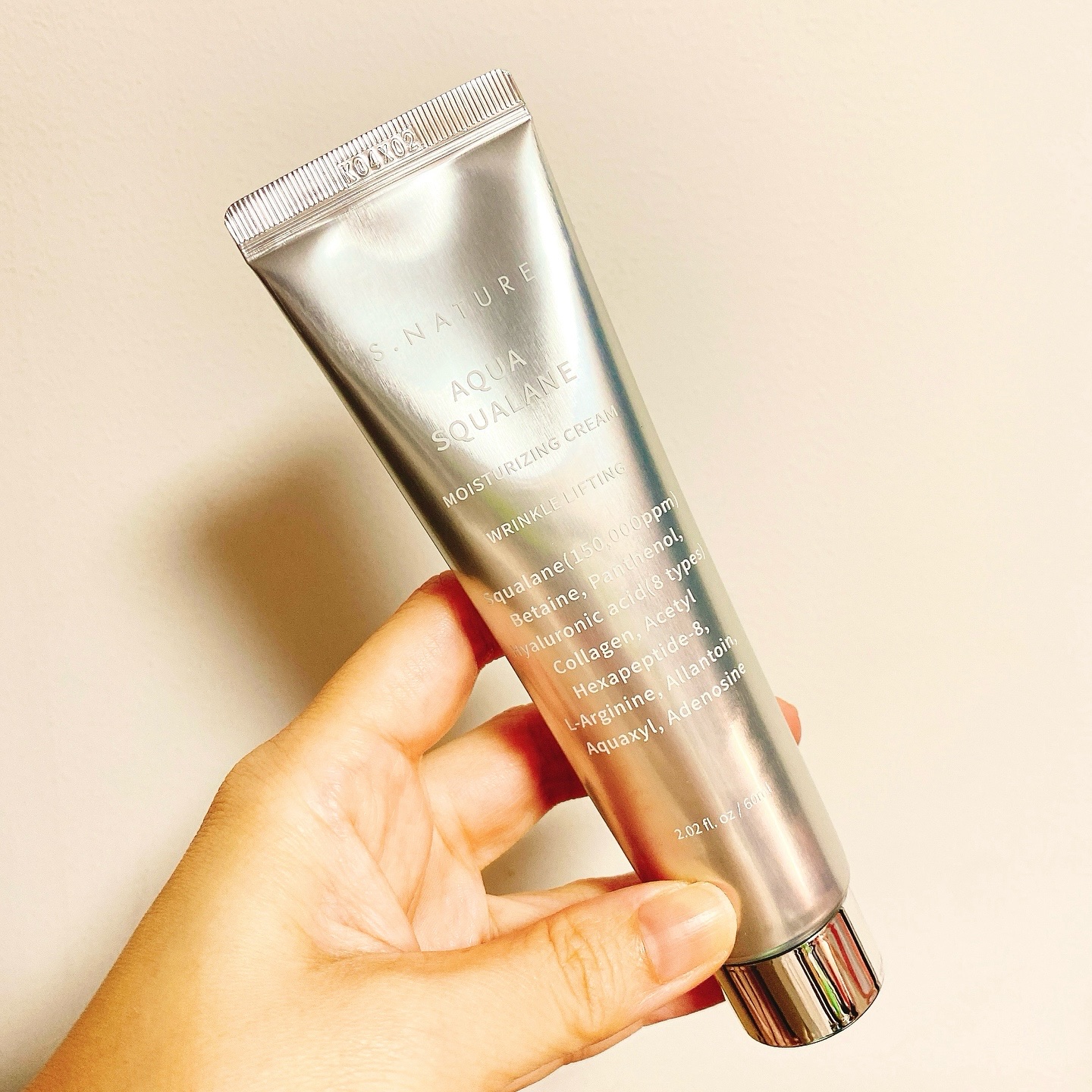 アクアスクワランモイスチャークリーム/S.NATURE/フェイスクリームを使ったクチコミ（2枚目）