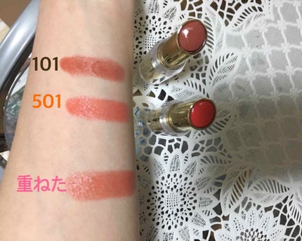 ラスティンググロスリップ/CEZANNE/口紅を使ったクチコミ(1枚目)