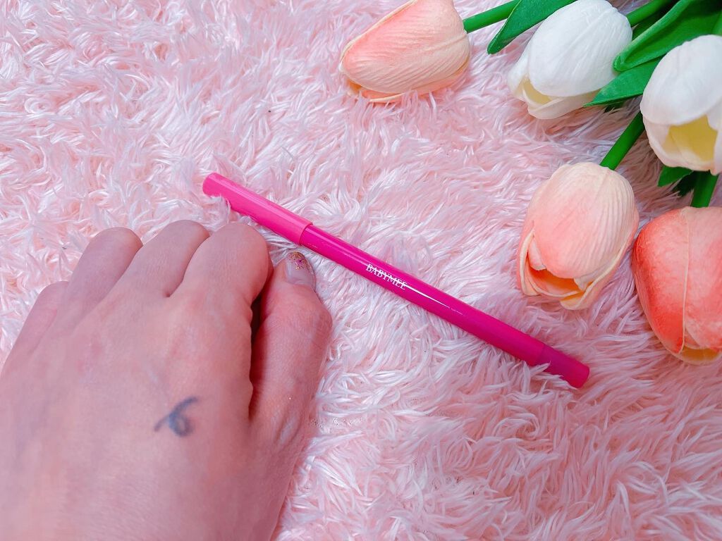 ニュアンスカラーライナー/BABYMEE/ペンシルアイライナーを使ったクチコミ(4枚目)