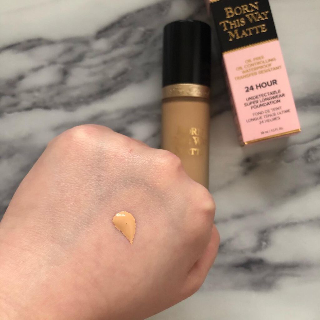 ボーン ディス ウェイ アンディテクタブル 24H マット ファンデーション/Too Faced/リキッドファンデーションを使ったクチコミ(2枚目)