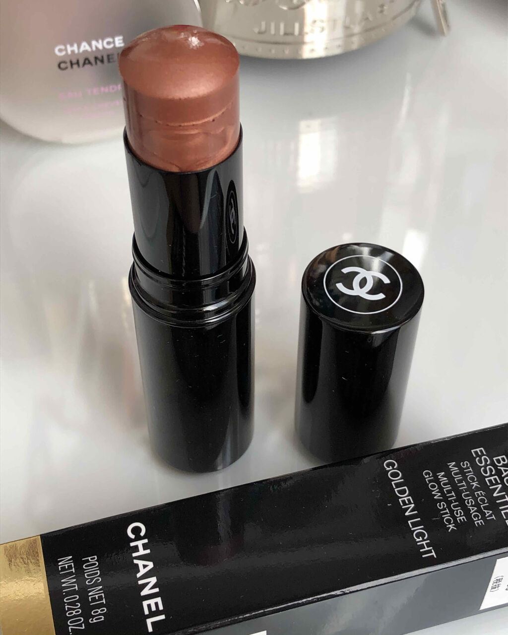 ボーム エサンシエル/CHANEL/スティックハイライトを使ったクチコミ（1枚目）