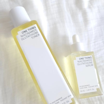 ナイアシンアミドグルタチオントナー/ONE THING/化粧水を使ったクチコミ(7枚目)