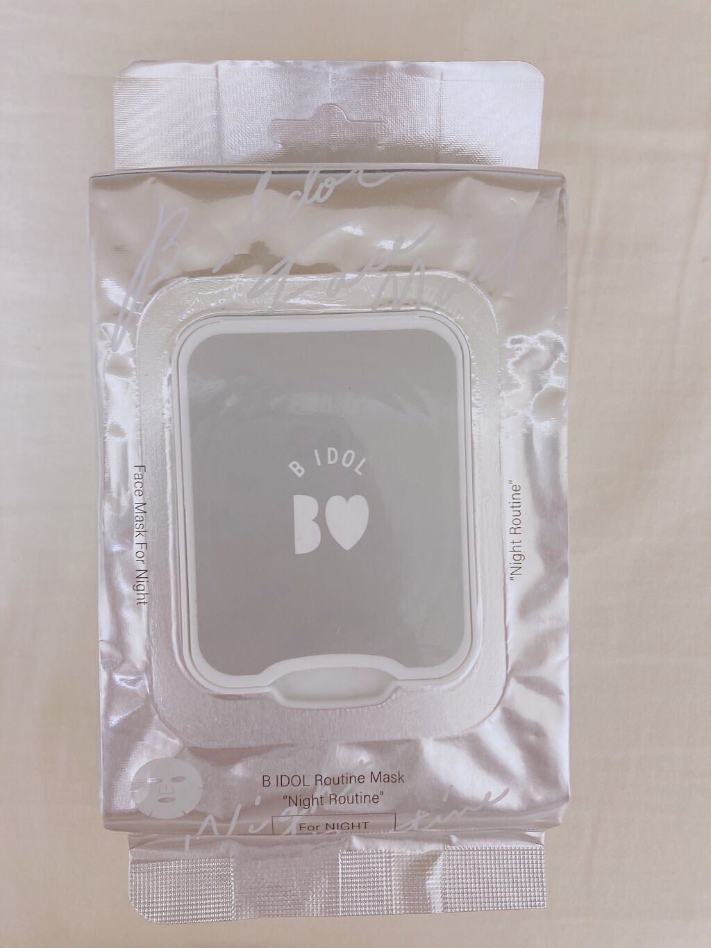 ルーティンマスク(ナイトルーティン) /b idol/シートマスク・パックを使ったクチコミ(1枚目)