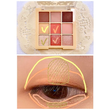 アイシャドウパレット ブロッサムエディション/Peach C/アイシャドウパレットを使ったクチコミ(2枚目)