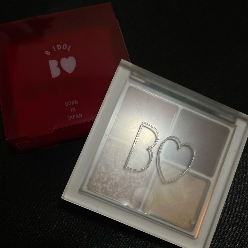 THE アイパレR/b idol/アイシャドウパレットを使ったクチコミ（2枚目）