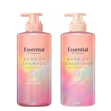 エッセンシャルプレミアム バリアシャンプー・コンディショナー シルキー&スムース/エッセンシャル/市販シャンプーを使ったクチコミ(1枚目)
