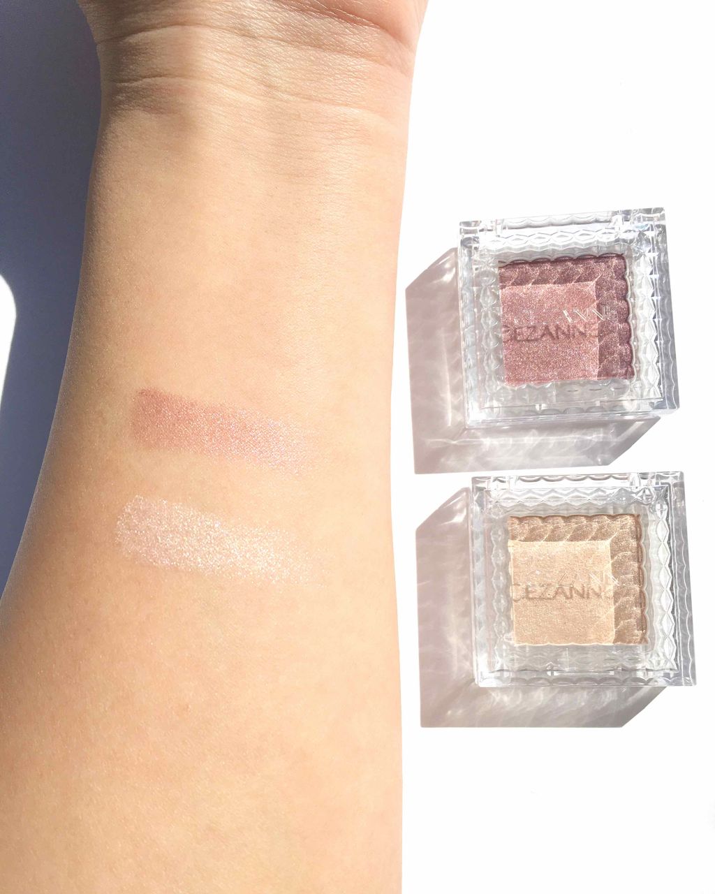 シングルカラーアイシャドウ/CEZANNE/単色アイシャドウを使ったクチコミ(2枚目)