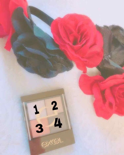 リアルクローズシャドウ/excel/アイシャドウパレットを使ったクチコミ(2枚目)