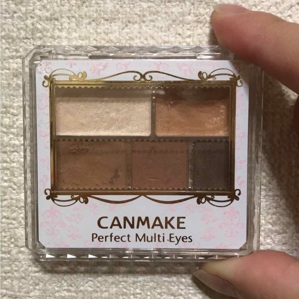 パーフェクトマルチアイズ/キャンメイク/アイシャドウパレットを使ったクチコミ（1枚目）