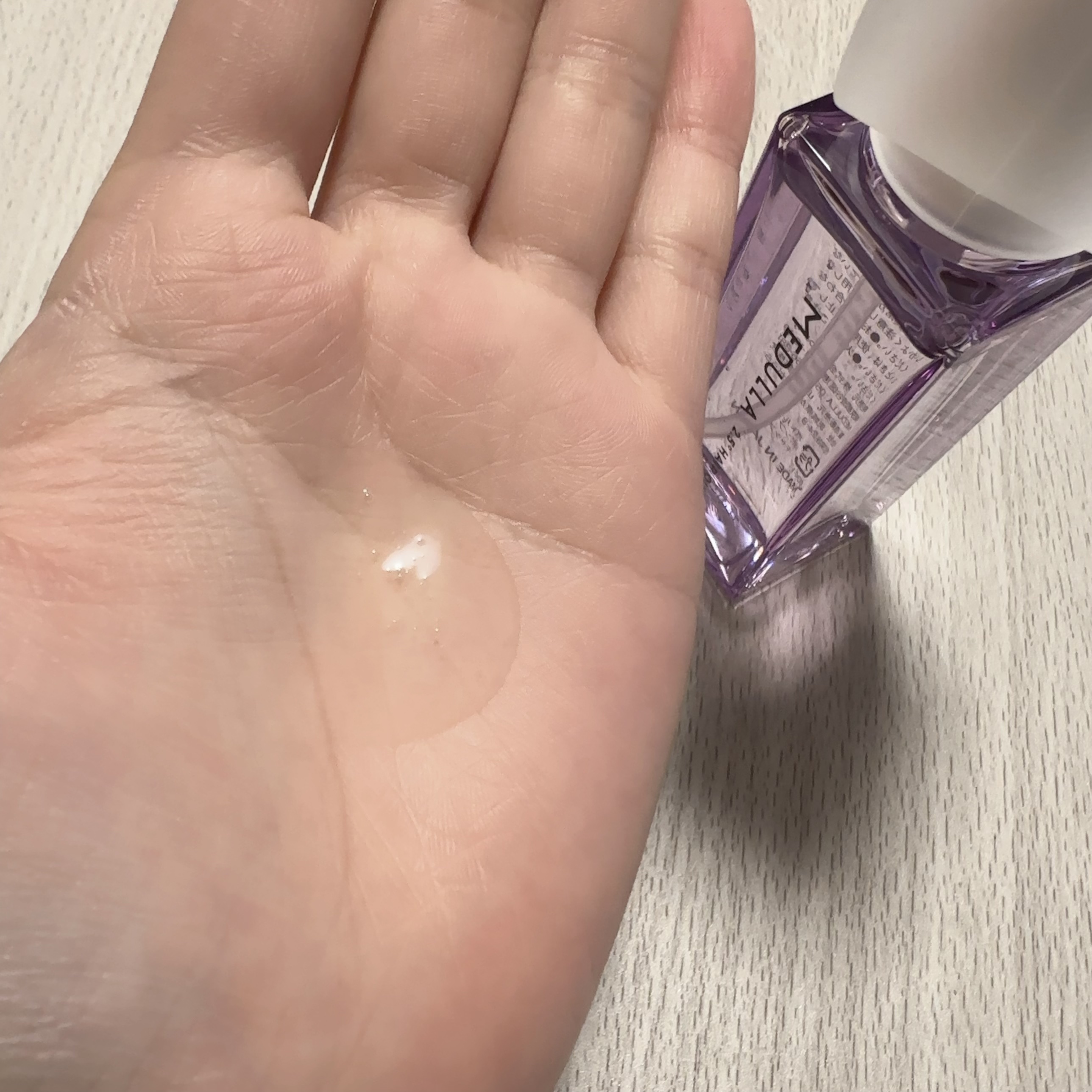 MEDULLA シャンプーリペア ヘアオイル ブラシ(アクアサボンの香り) 試してみた】MEDULLA 2.5° パーソナライズヘアオイル アクア