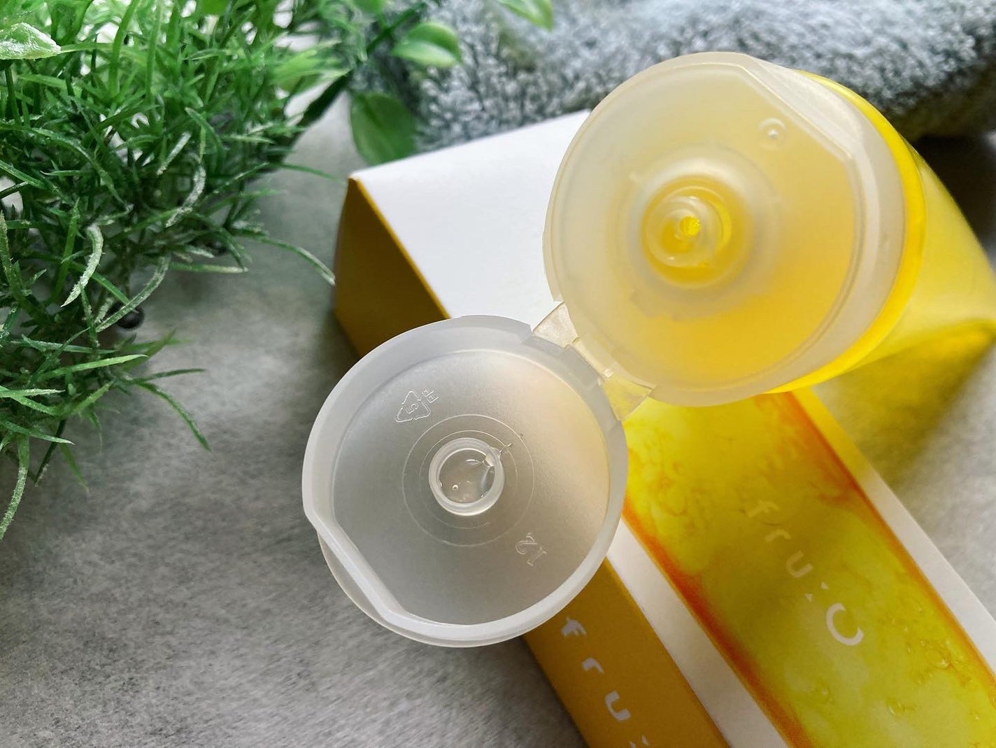 ビタミンスクラブクレンジング/Fru:C/クレンジングジェルを使ったクチコミ(2枚目)