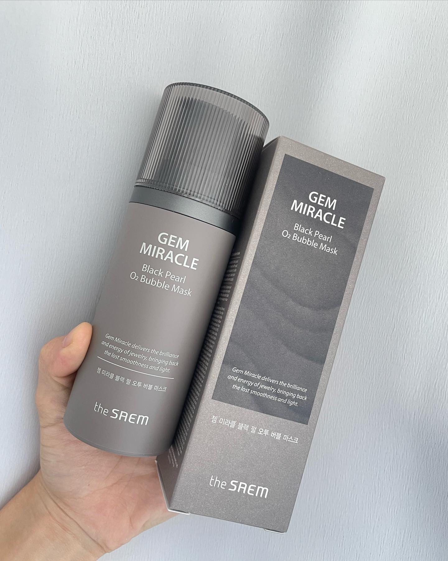 ジェムミラクル ブラックパール O2バブルマスク/the SAEM/洗い流すパック・マスクを使ったクチコミ（1枚目）