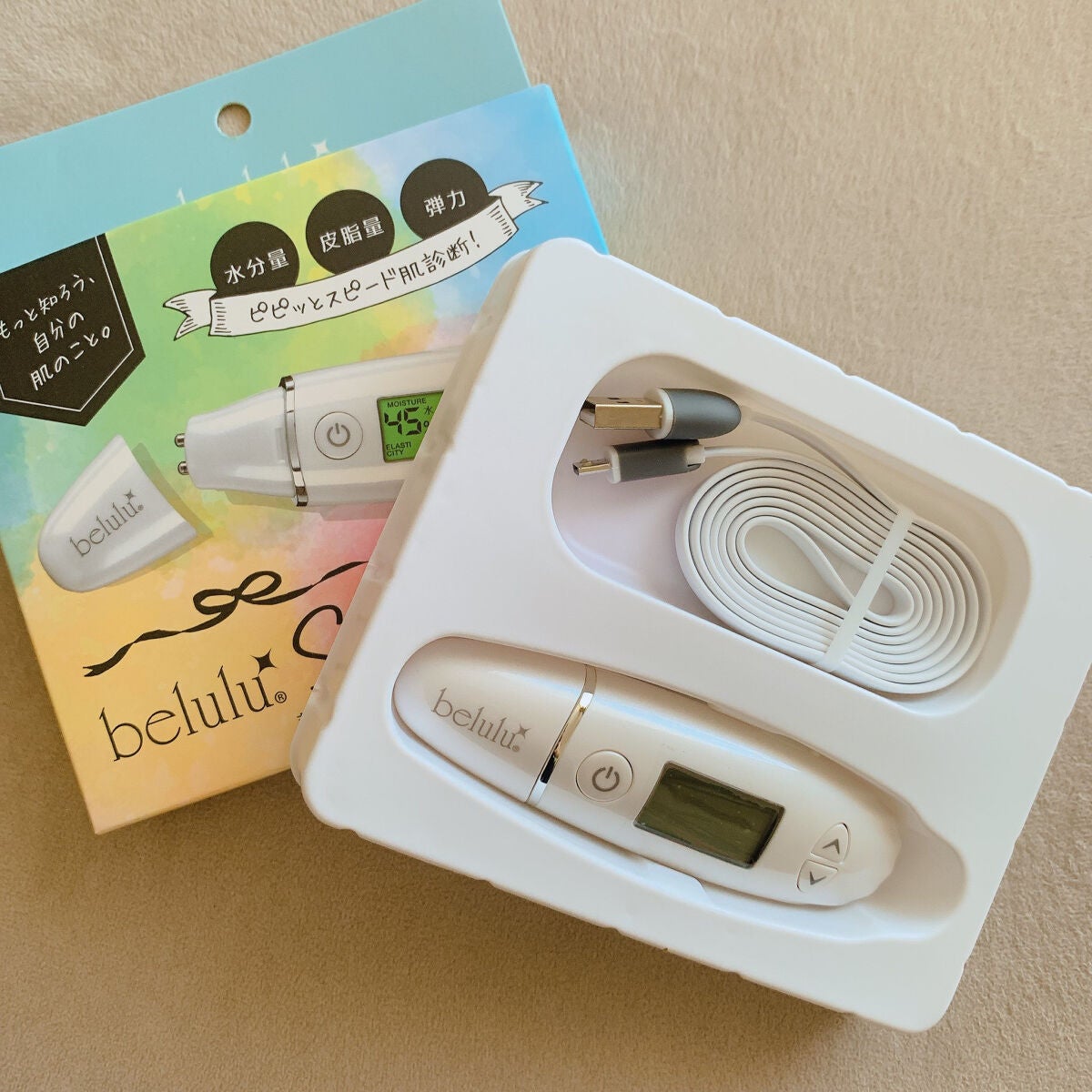 美ルル スキンチェッカー/belulu/美顔器・マッサージを使ったクチコミ(1枚目)