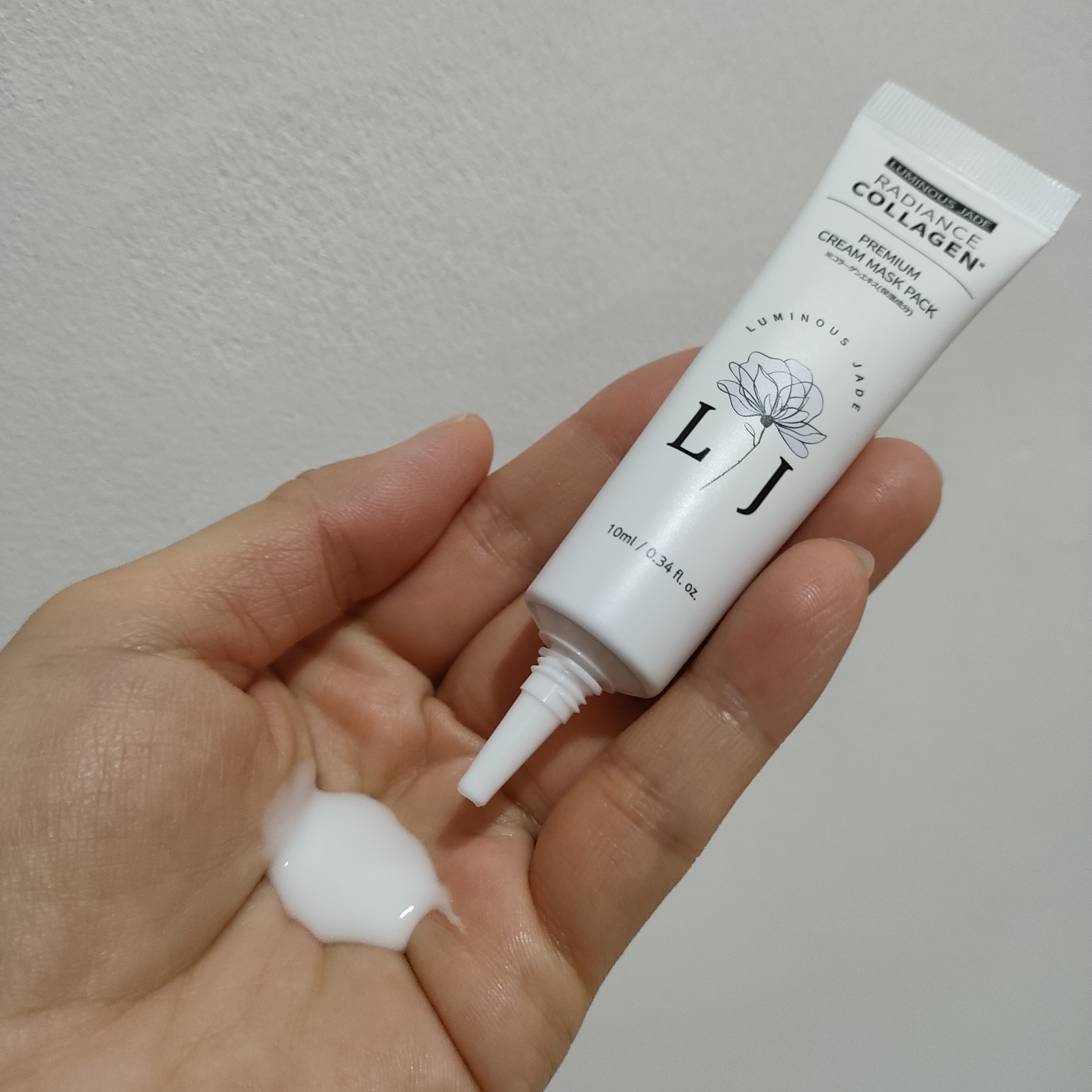 ラディアンスコラーゲンプレミアムクリームマスクパック/ LUMINOUS JADE/シートマスク・パックを使ったクチコミ（1枚目）