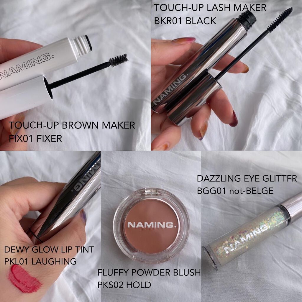  ダズリングアイグリッター/NAMING./リキッドアイシャドウを使ったクチコミ（2枚目）