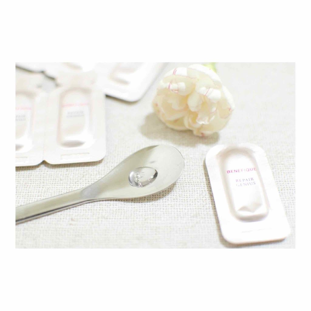 リペアジーニアス/BENEFIQUE/美容液を使ったクチコミ（3枚目）