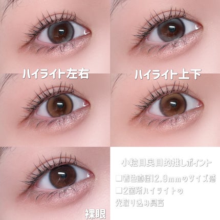 Double Tint 1day/OLENS/カラーコンタクトレンズを使ったクチコミ(3枚目)