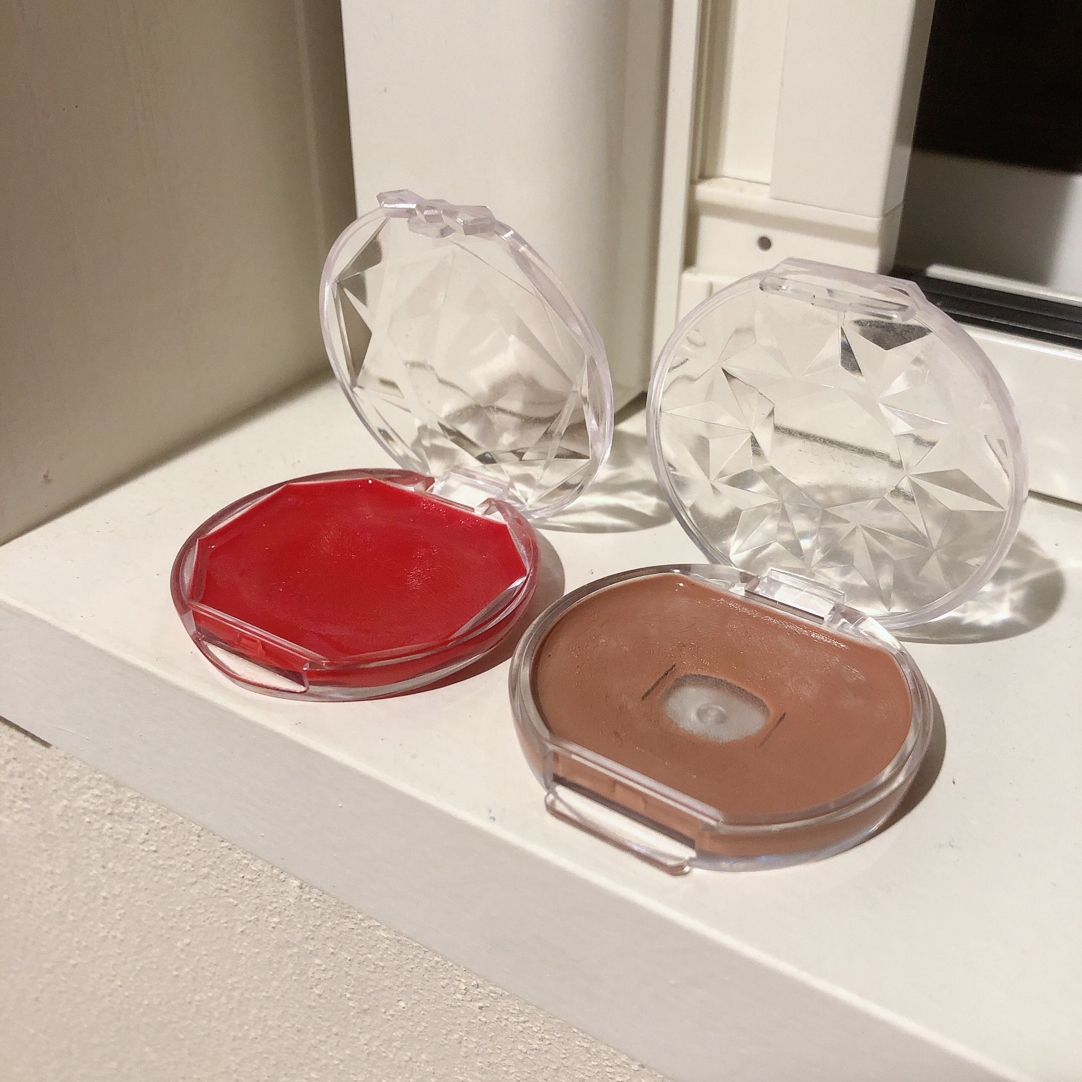 クリームチーク/キャンメイク/ジェル・クリームチークを使ったクチコミ（1枚目）