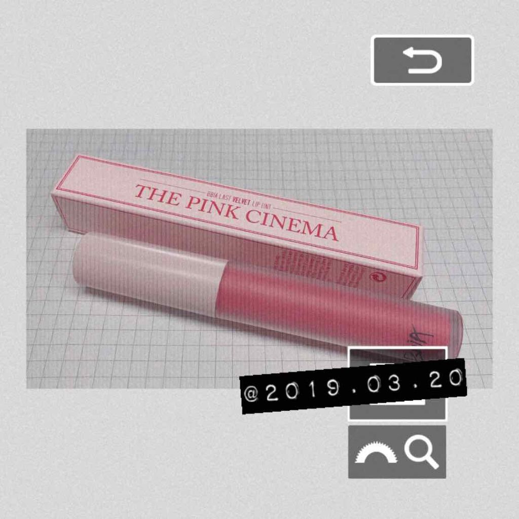 ラストベルベットティント/BBIA/リップティントを使ったクチコミ（1枚目）