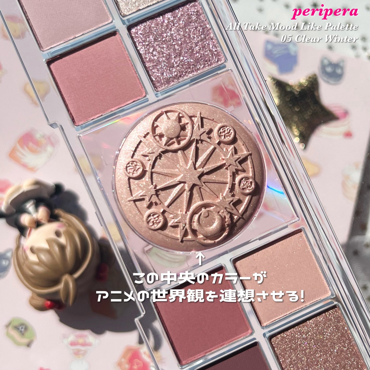 オールテイクムードライクパレット/PERIPERA/アイシャドウパレットを使ったクチコミ(4枚目)