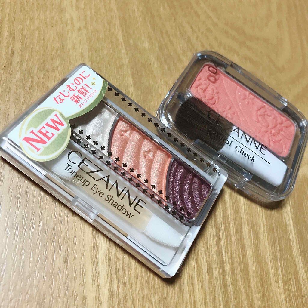 ナチュラル チークN/CEZANNE/パウダーチークを使ったクチコミ(1枚目)