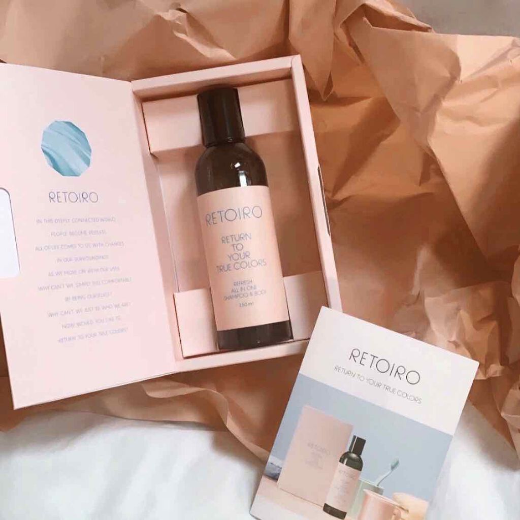 リフレッシュ オールインワン シャンプー&ボディ/RETOIRO/市販シャンプーを使ったクチコミ（1枚目）