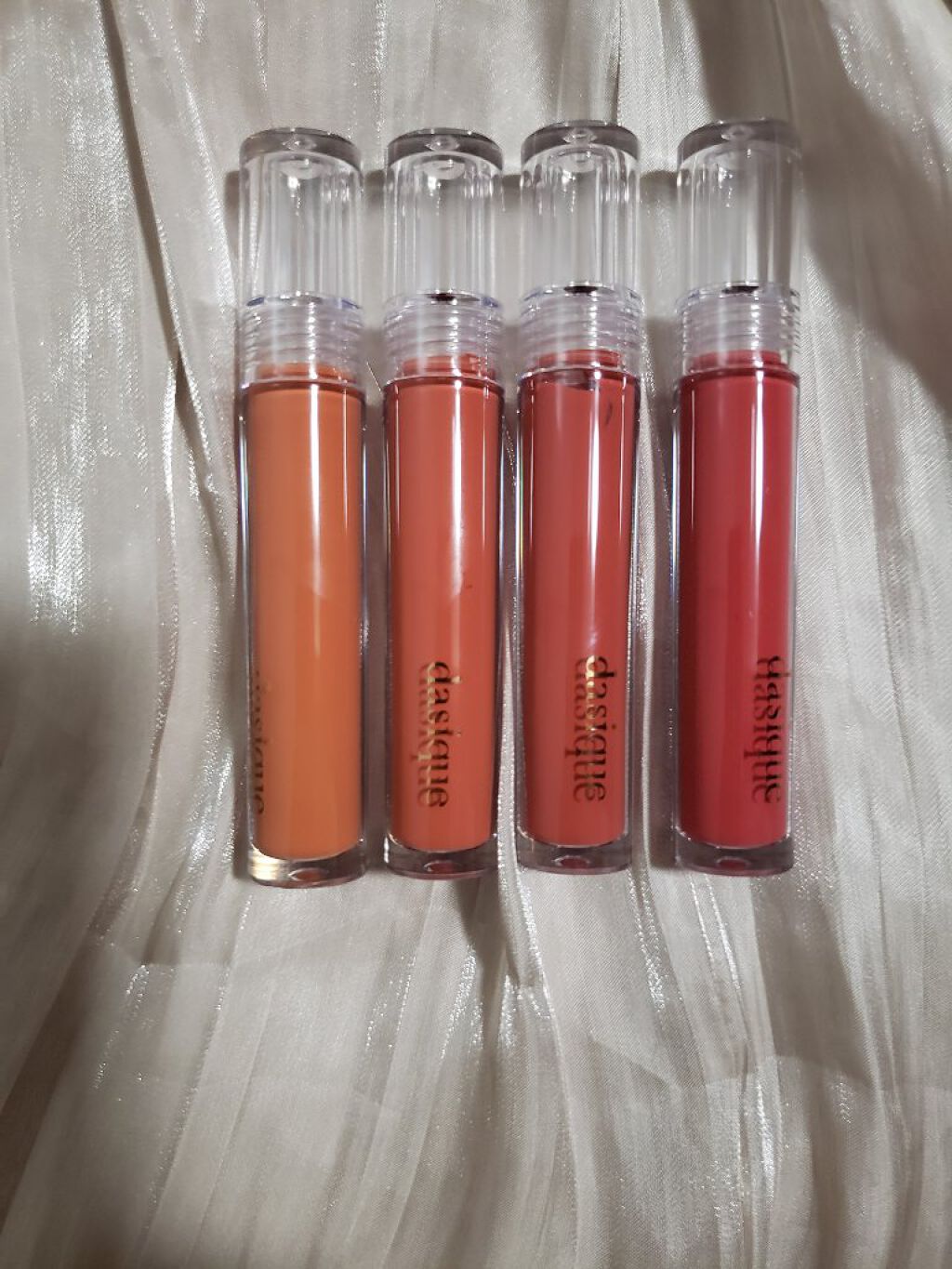 ヌードグロスティント/dasique/リップティントを使ったクチコミ（2枚目）