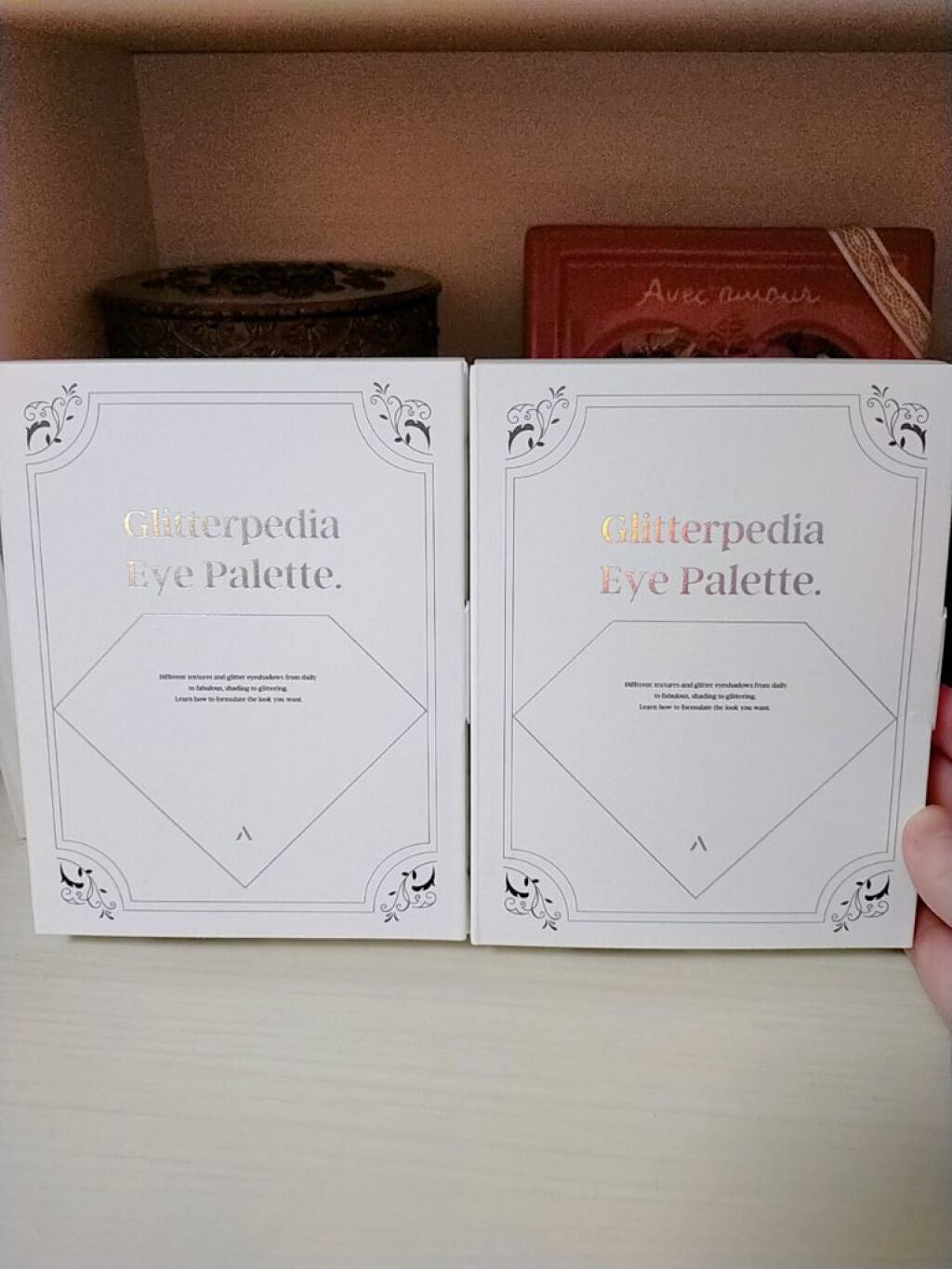 グリッターペディアアイパレット/unleashia/アイシャドウパレットを使ったクチコミ(10枚目)