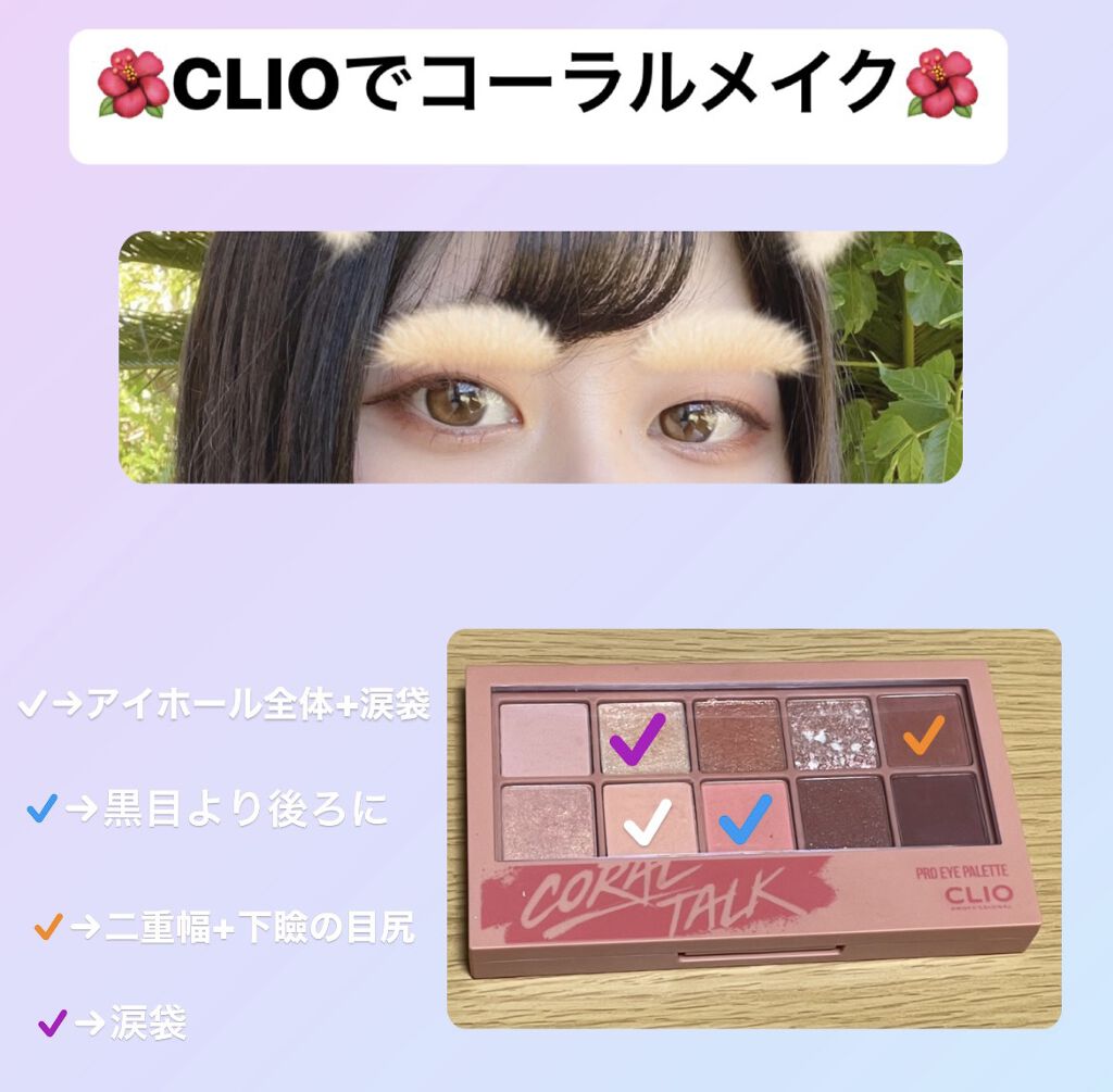 プロ アイ パレット/CLIO/アイシャドウパレットを使ったクチコミ（1枚目）