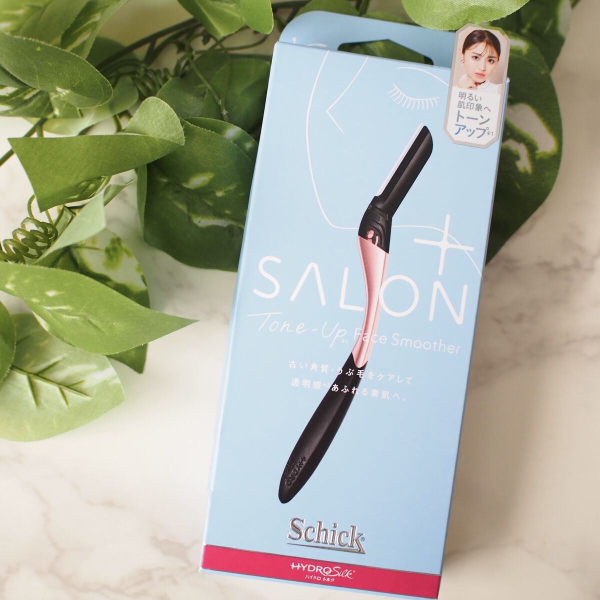 サロンプラス トーンアップ フェイススムーサー ホルダー（刃付き）/サロンプラス/シェーバーを使ったクチコミ（1枚目）