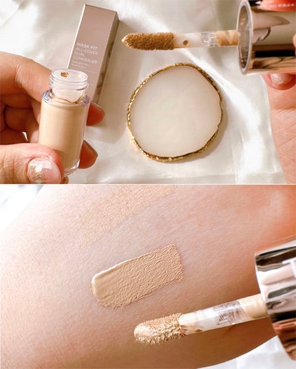 マスクフィットオールカバーデュアルコンシーラー/TIRTIR(ティルティル)/コンシーラーを使ったクチコミ(3枚目)