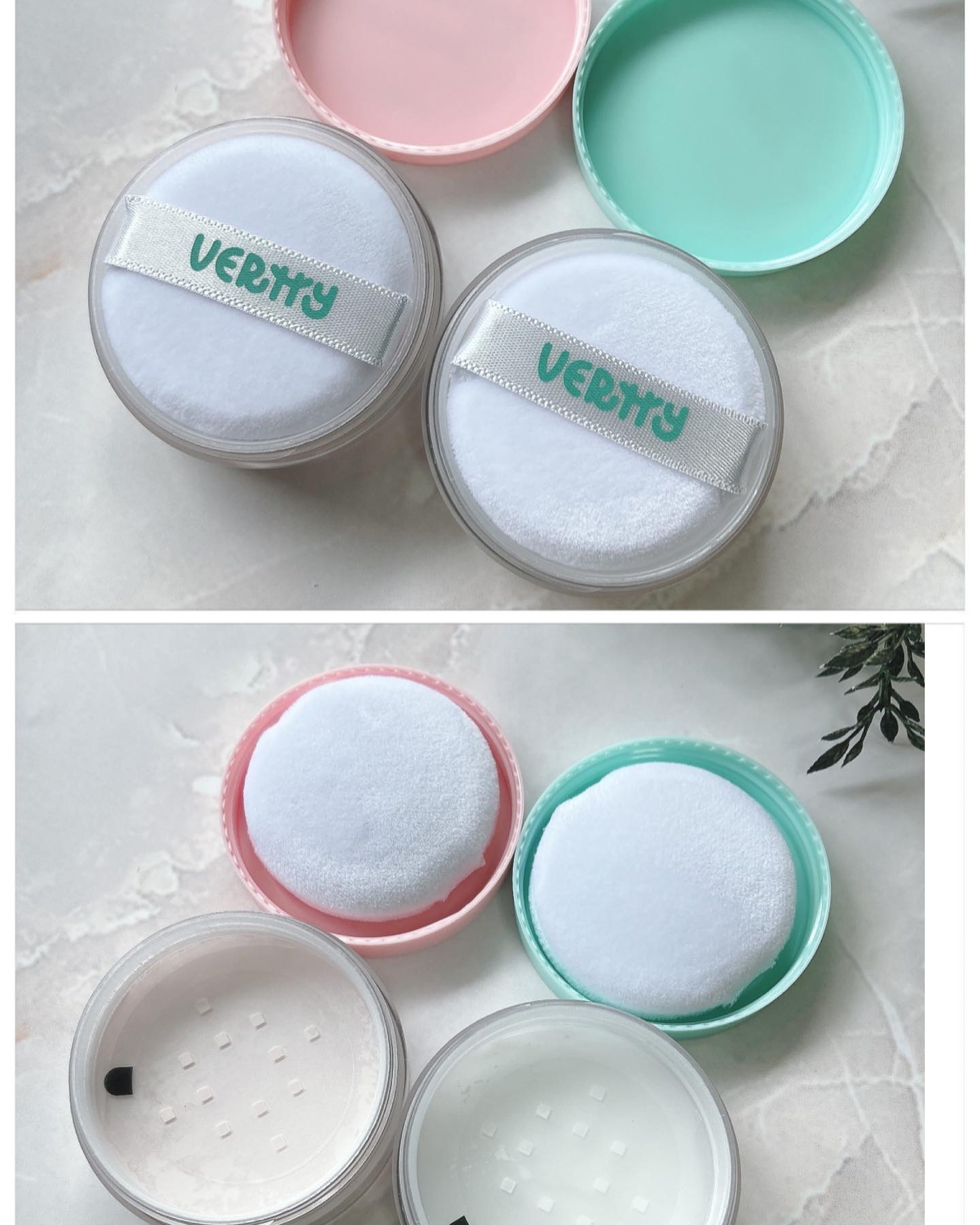 ノーセバムミントブラーパウダー /Vertty/ルースパウダーを使ったクチコミ（2枚目）