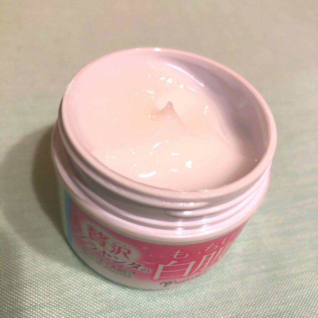 贅沢プラセンタのもっちり白肌クリーム/ホワイトラベル/オールインワン化粧品を使ったクチコミ（2枚目）