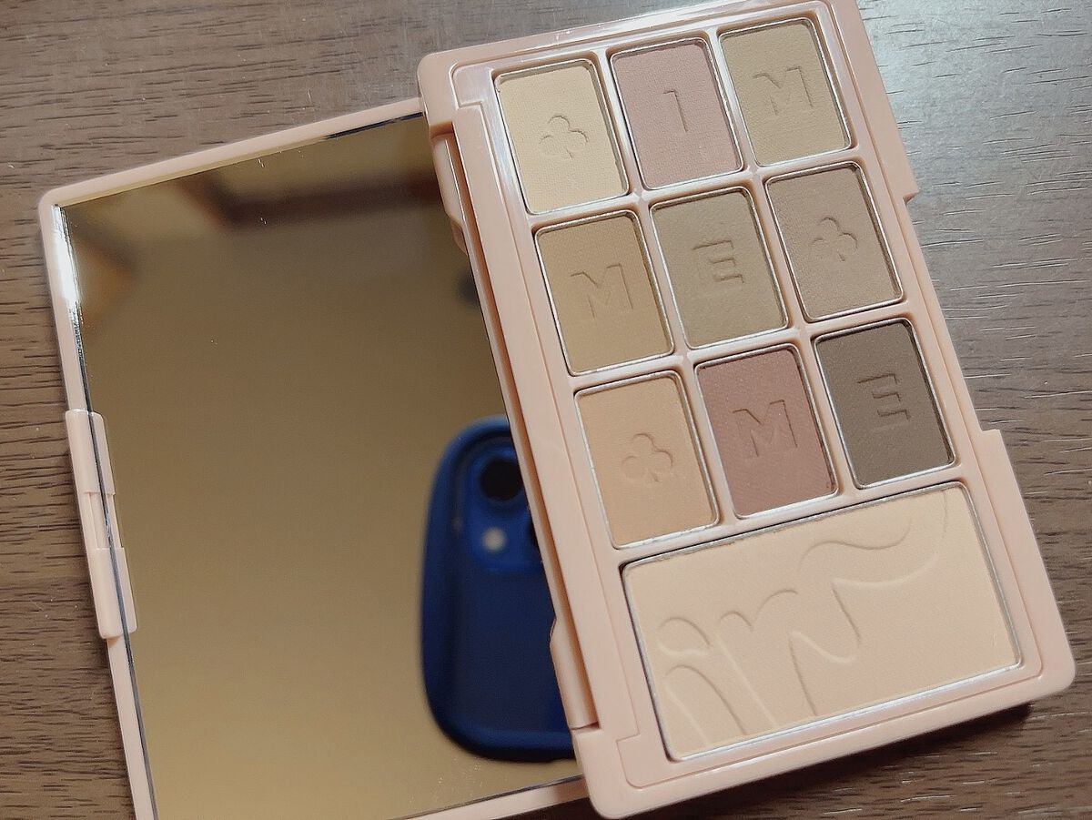 アイムヒドゥンカードパレット 001 ラッキーカード/i’m meme/アイシャドウパレットを使ったクチコミ（2枚目）