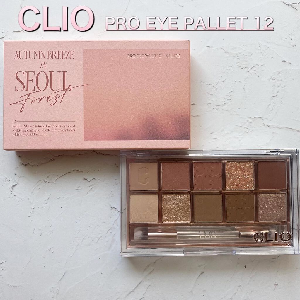 プロ アイ パレット/CLIO/アイシャドウパレットを使ったクチコミ（2枚目）