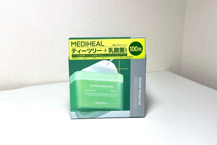 ティーツリー トラブルパッド/MEDIHEAL/トナーパッドを使ったクチコミ(2枚目)