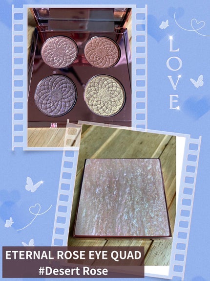 ETERNAL ROSE EYE QUAD/REVOLUTION PRO/アイシャドウパレットを使ったクチコミ(1枚目)