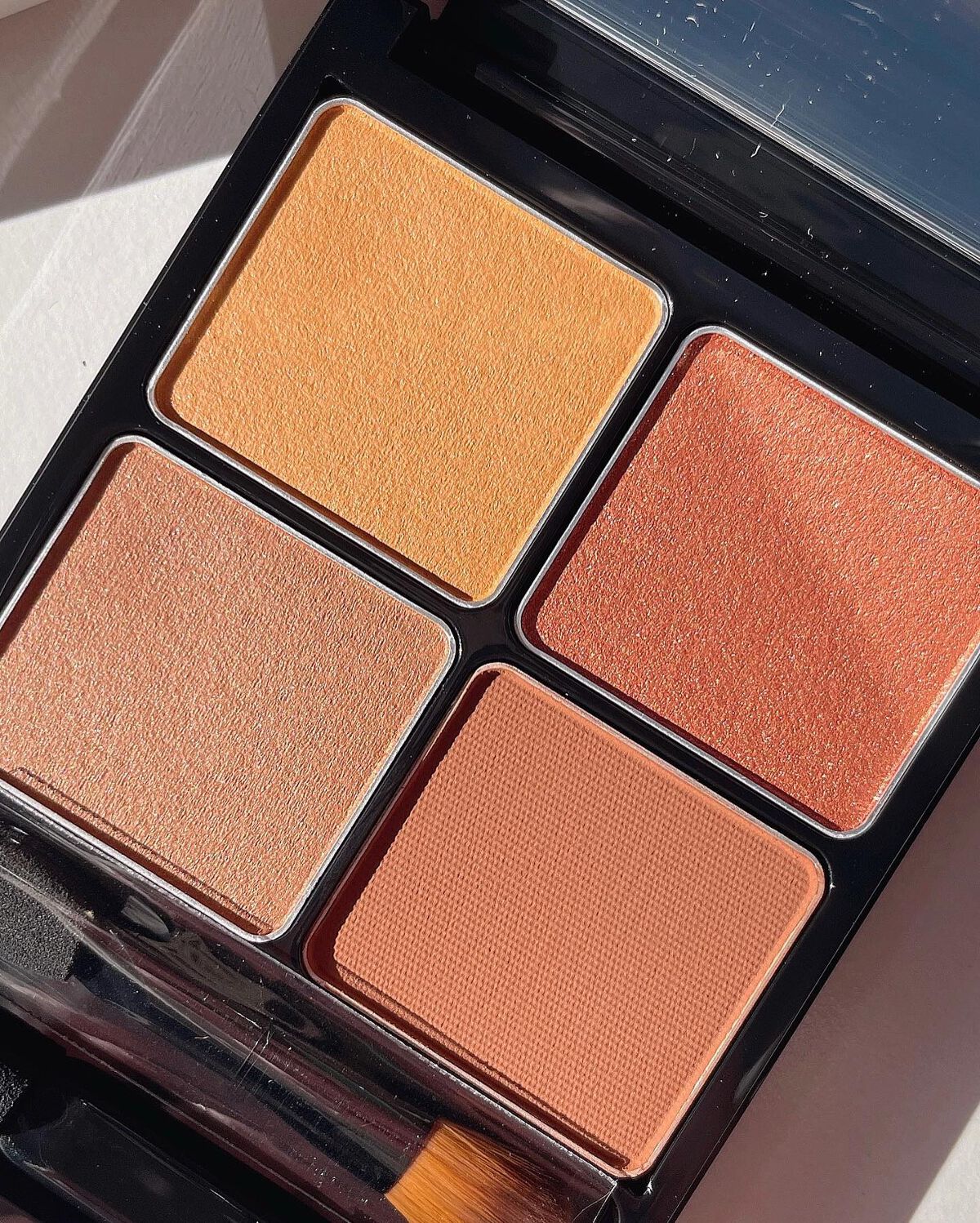 &be パレットアイシャドウ サンドブラウン/＆be/アイシャドウパレットを使ったクチコミ（2枚目）