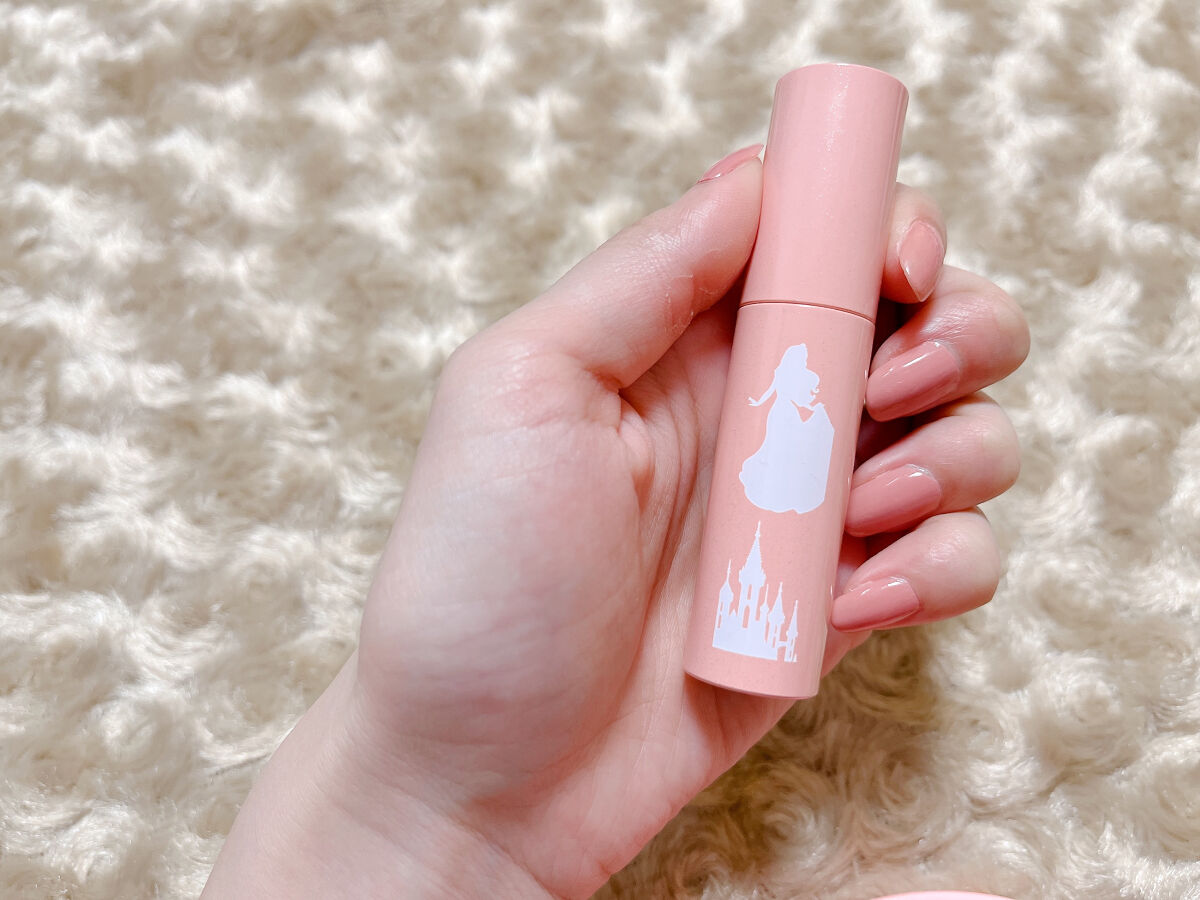 アピュー ジューシーパン スパークリングティント BE02 おねだりグアバ(オーロラ姫デザイン)/A’pieu/口紅を使ったクチコミ（2枚目）