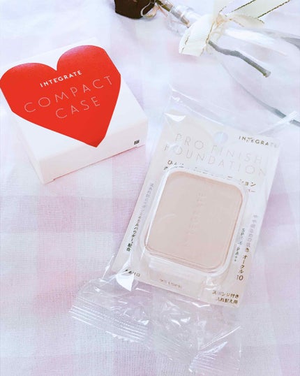 プロフィニッシュファンデーション/インテグレート/パウダーファンデーションを使ったクチコミ(1枚目)