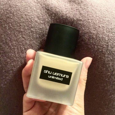 アンリミテッド ラスティング フルイド/shu uemura/リキッドファンデーションを使ったクチコミ（1枚目）