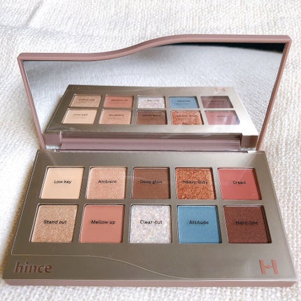 ニューデップスアイシャドウパレット/hince/アイシャドウパレットを使ったクチコミ(4枚目)