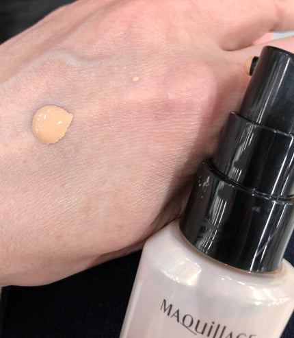 ドラマティックエッセンスリキッド/マキアージュ/リキッドファンデーションを使ったクチコミ(3枚目)