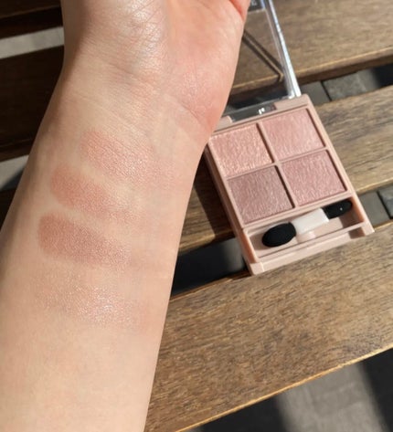 シルキースフレアイズ(マットタイプ)/キャンメイク/アイシャドウパレットを使ったクチコミ(4枚目)