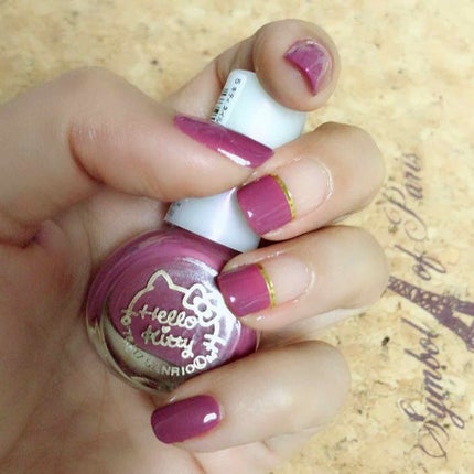 サンリオネイル/DAISO/マニキュアを使ったクチコミ(1枚目)