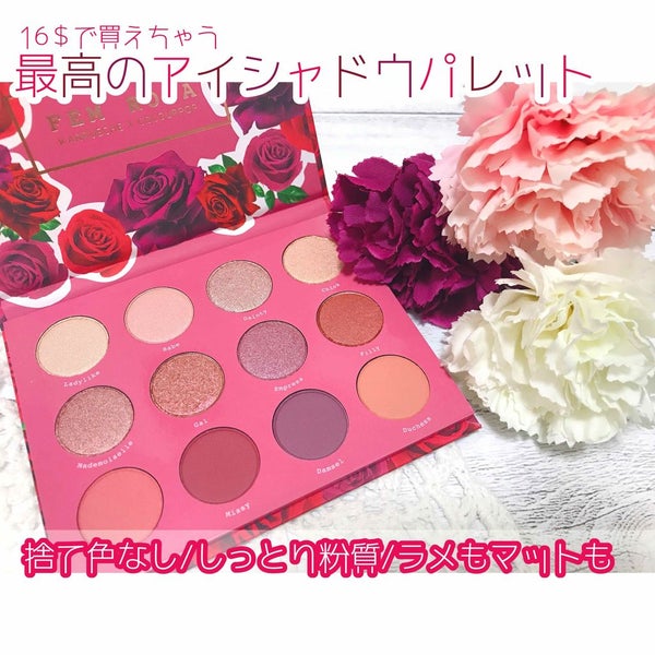 Fem Rosa Karrueche - Pressed Powder Shadow Palette - She/ColourPop/アイシャドウパレット by ゆう