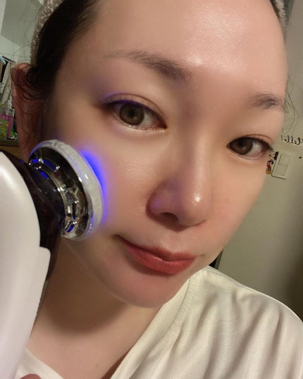 多機能温冷美顔器/ANLAN/美顔器・マッサージを使ったクチコミ(4枚目)