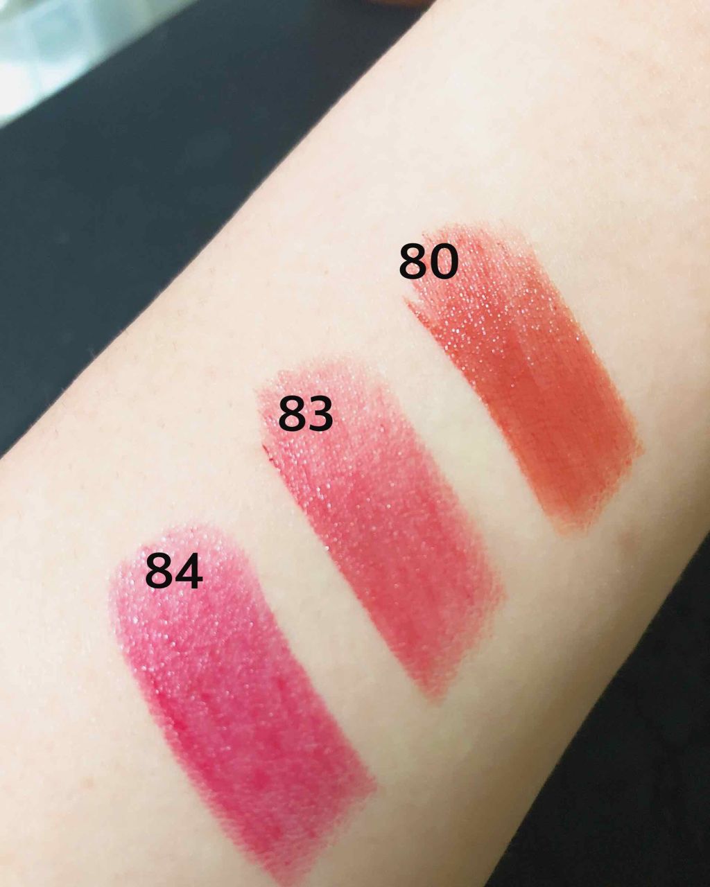 ルージュ ヴォリュプテ シャイン/YVES SAINT LAURENT BEAUTE/口紅を使ったクチコミ(2枚目)