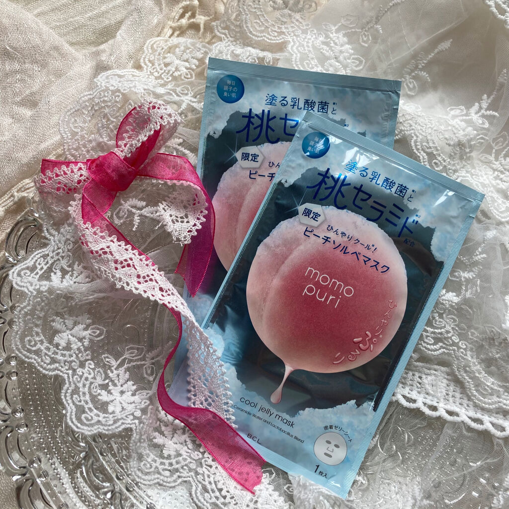 潤いぷるジュレマスク クール/ももぷり/シートマスク・パックを使ったクチコミ（1枚目）