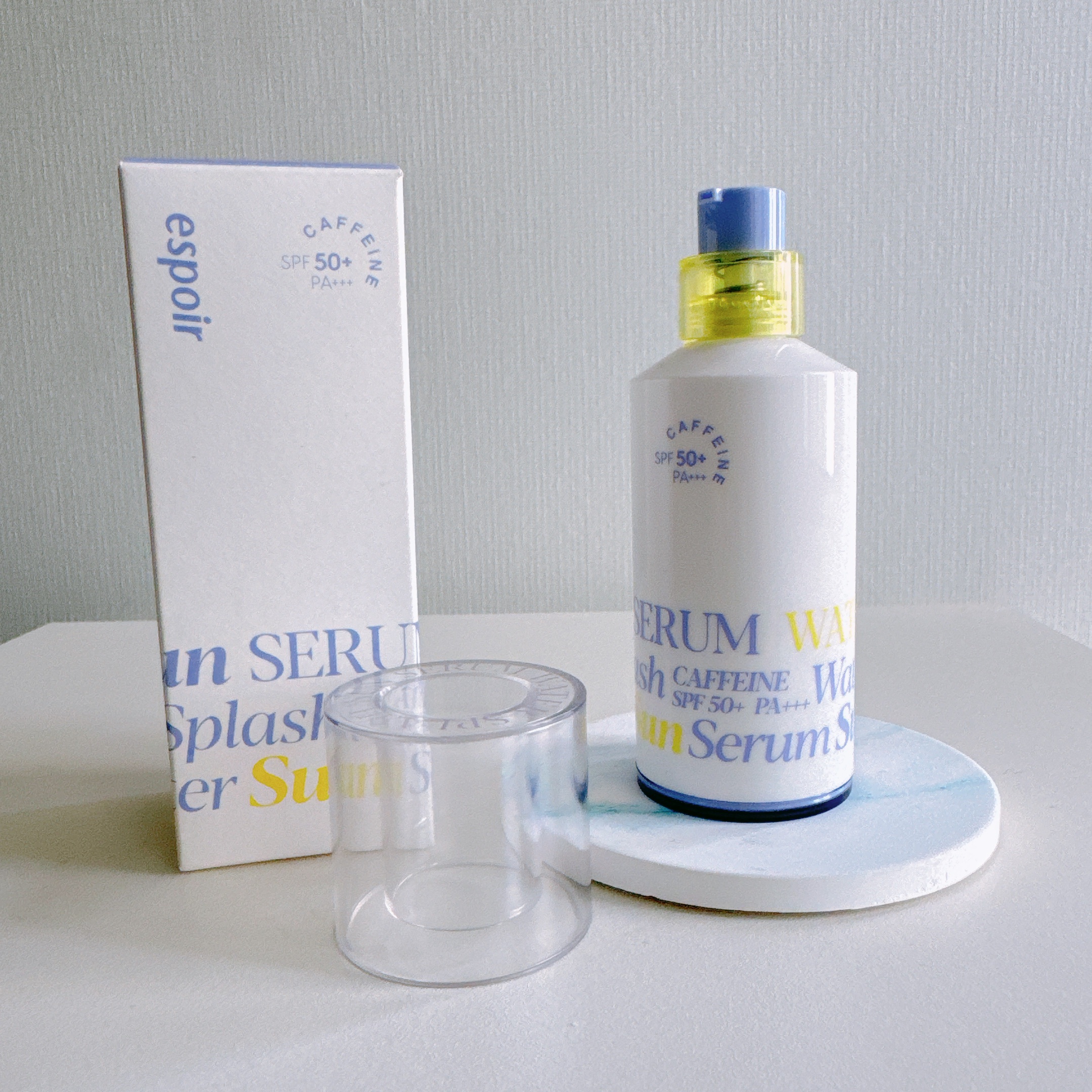 エスポア ウォータースプラッシュサンセラム/espoir/日焼け止めクリームを使ったクチコミ（1枚目）